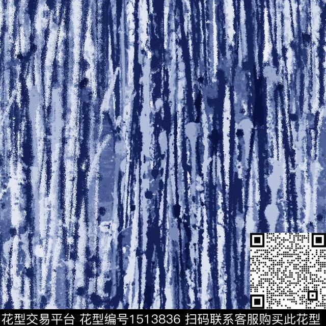 黑白灰竖条肌理羽绒服印花数码印花华亿平台下载（图片编号: 1513836） - 瓦栏（Walan）