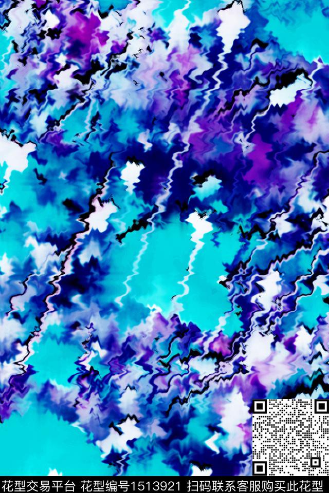 肌理抽象配饰数码印花华亿平台下载（图片编号: 1513921） - 瓦栏（Walan）