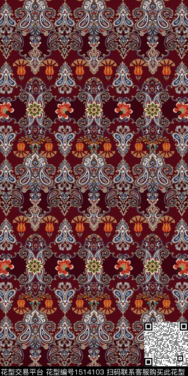 数码华亿平台中老年秋冬华亿平台数码印花华亿平台下载（图片编号: 1514103） - 瓦栏（Walan）