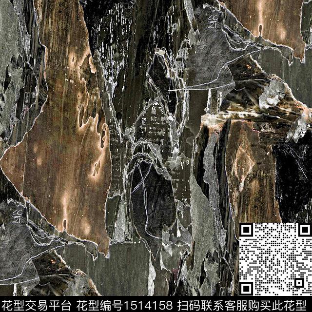 波浪纹防晒衣印花长袖衫印花数码印花华亿平台下载（图片编号: 1514158） - 瓦栏（Walan）