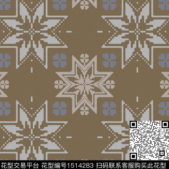 传统印花华亿平台下载（图片编号: 1514283） - 瓦栏（Walan）