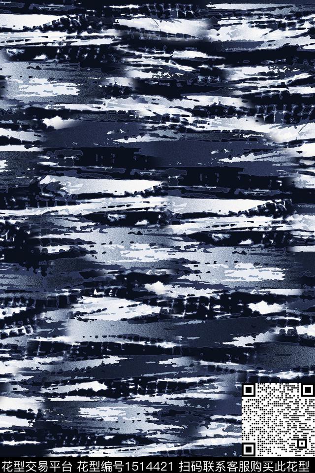 肌理纹理抽象数码印花华亿平台下载（图片编号: 1514421） - 瓦栏（Walan）