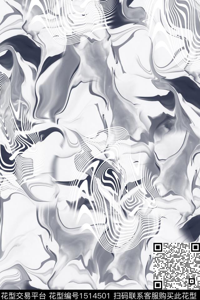 数码华亿平台肌理满版散花数码印花华亿平台下载（图片编号: 1514501） - 瓦栏（Walan）