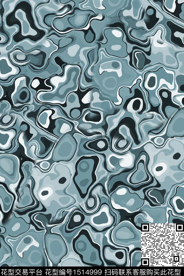 线条几何纹理数码印花华亿平台下载（图片编号: 1514999） - 瓦栏（Walan）