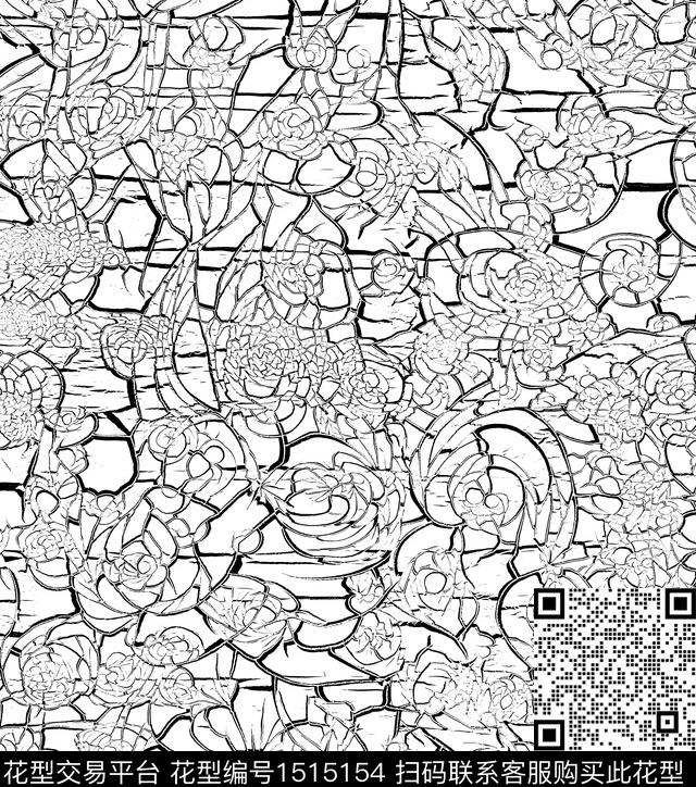 肌理裂痕羽绒服印花数码印花华亿平台下载（图片编号: 1515154） - 瓦栏（Walan）