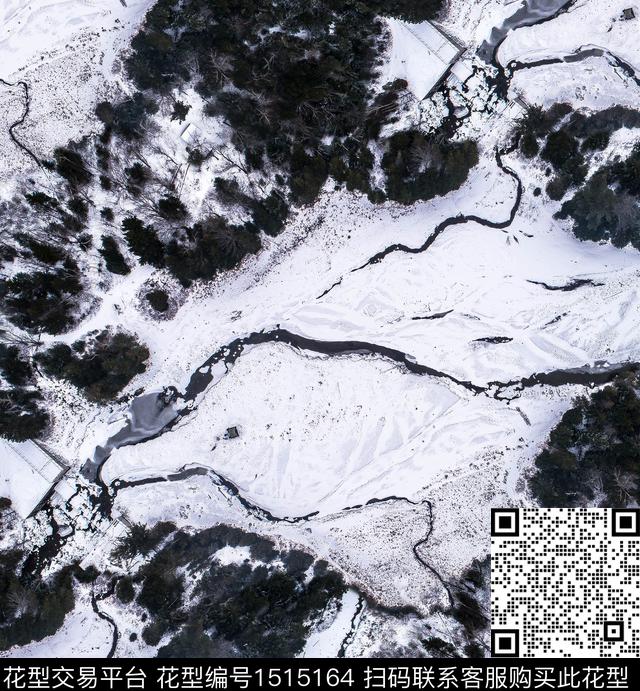 肌理裂痕羽绒服印花数码印花华亿平台下载（图片编号: 1515164） - 瓦栏（Walan）