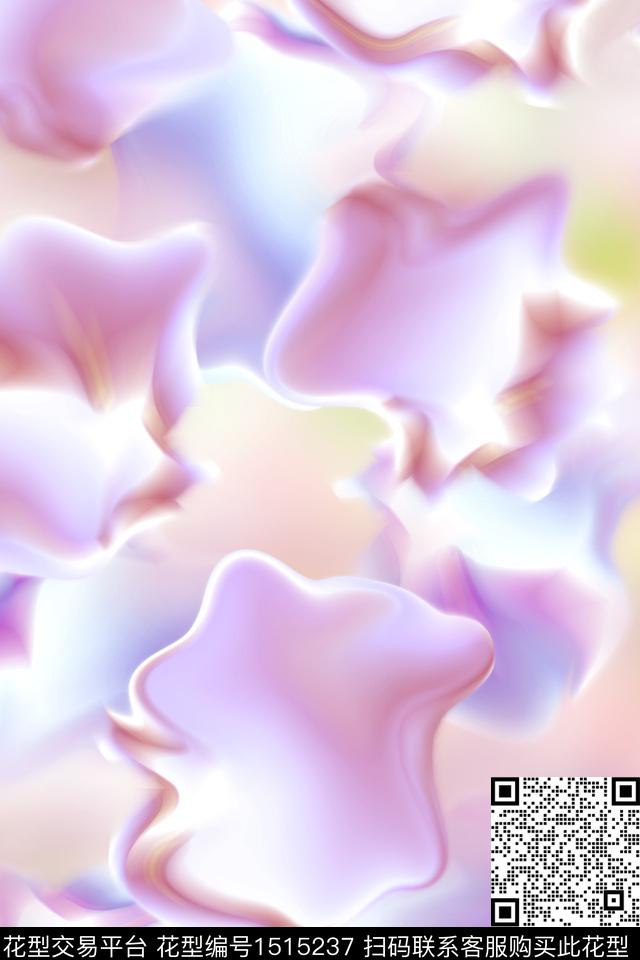 炫彩数码华亿平台满版散花数码印花华亿平台下载（图片编号: 1515237） - 瓦栏（Walan）