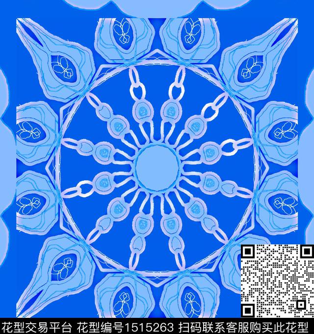 线条几何抽象数码印花华亿平台下载（图片编号: 1515263） - 瓦栏（Walan）