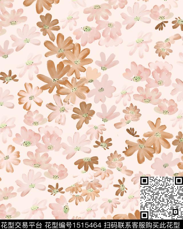 绿植树叶大牌风中国风数码印花华亿平台下载（图片编号: 1515464） - 瓦栏（Walan）