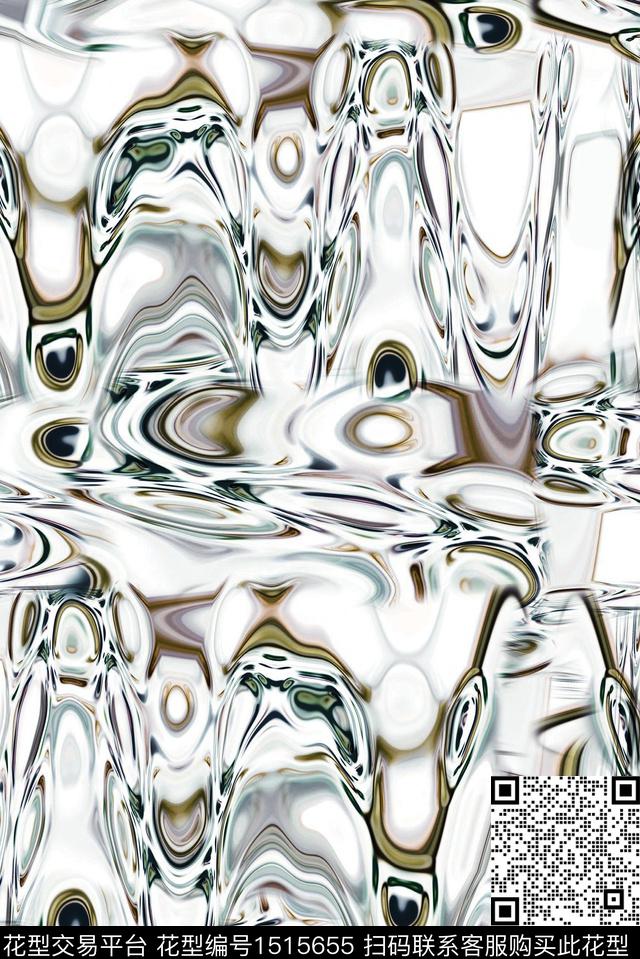 数码华亿平台抽象男装抽象数码印花华亿平台下载（图片编号: 1515655） - 瓦栏（Walan）