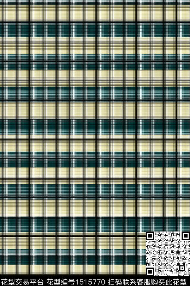 线条格子条纹传统印花华亿平台下载（图片编号: 1515770） - 瓦栏（Walan）