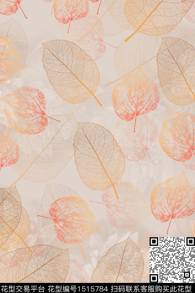 小清新真丝小碎花数码印花华亿平台下载（图片编号: 1515784） - 瓦栏（Walan）