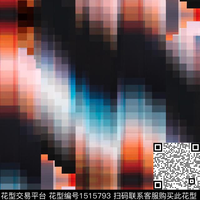 渐变2023秋冬羽绒服印花数码印花华亿平台下载（图片编号: 1515793） - 瓦栏（Walan）