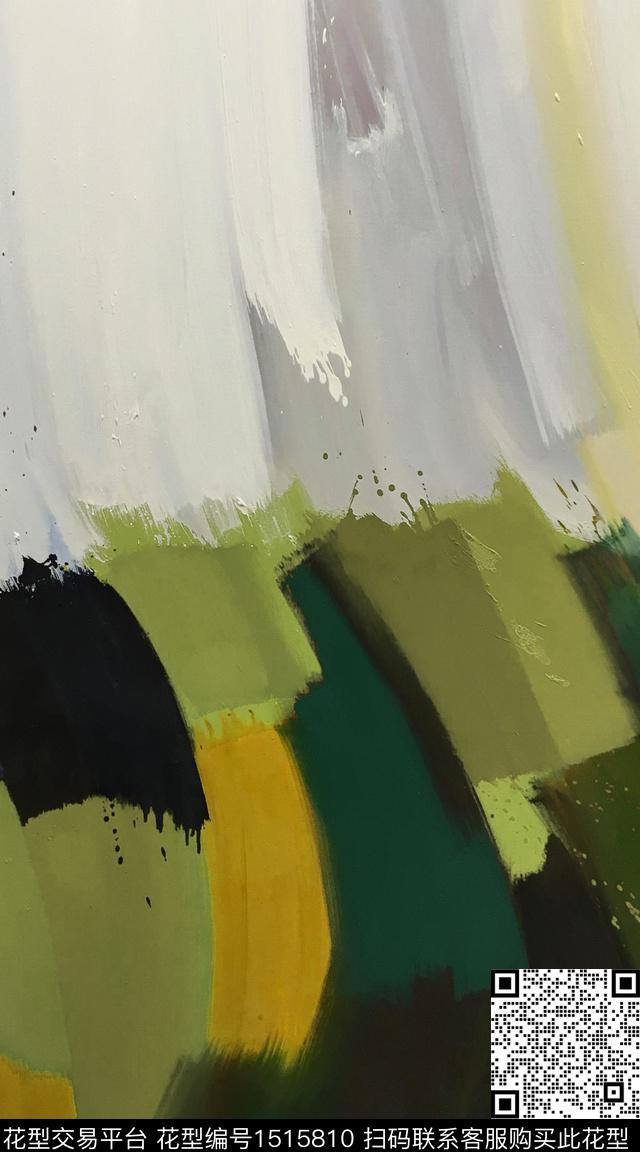 笔触流体2023秋冬数码印花华亿平台下载（图片编号: 1515810） - 瓦栏（Walan）