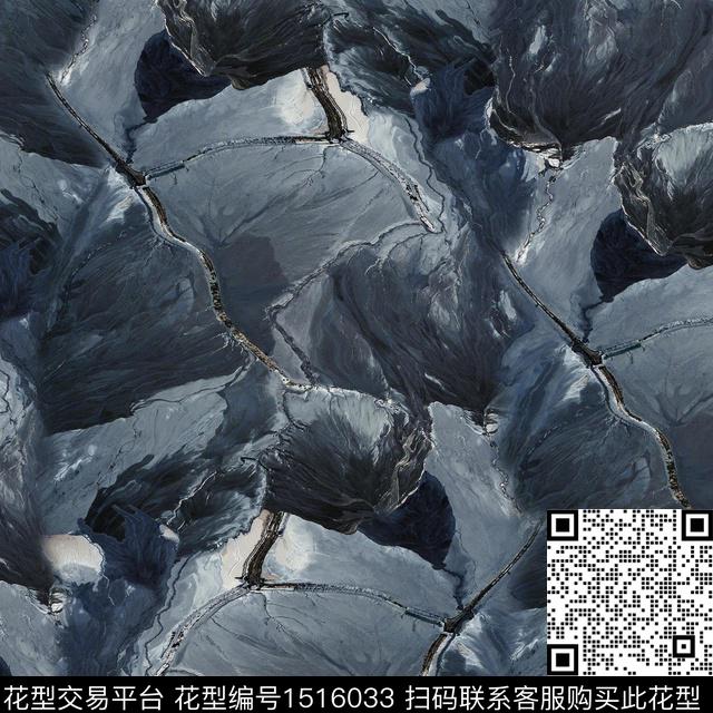 大理石自然纹理2023秋冬数码印花华亿平台下载（图片编号: 1516033） - 瓦栏（Walan）