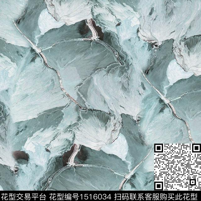 大理石自然纹理2023秋冬数码印花华亿平台下载（图片编号: 1516034） - 瓦栏（Walan）