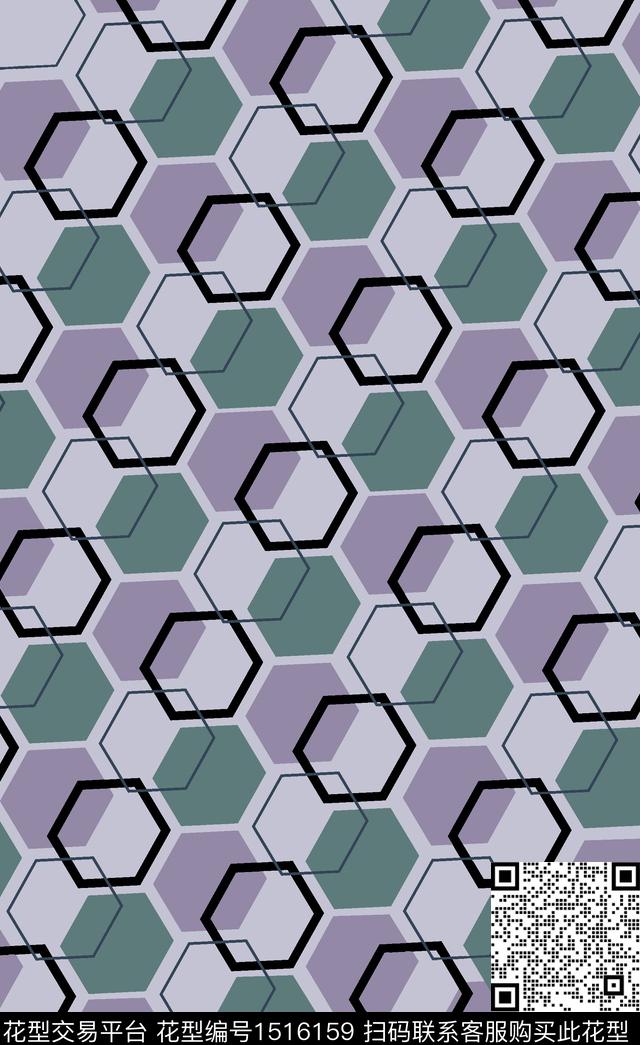 几何数码华亿平台男装数码印花华亿平台下载（图片编号: 1516159） - 瓦栏（Walan）