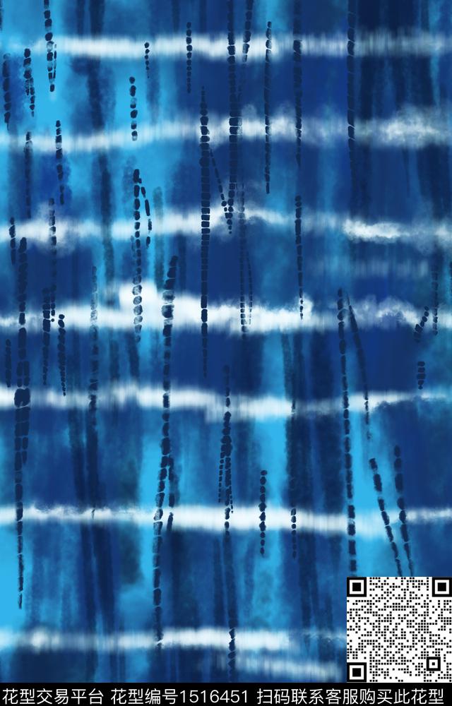 数码华亿平台扎染华亿平台民族风数码印花华亿平台下载（图片编号: 1516451） - 瓦栏（Walan）