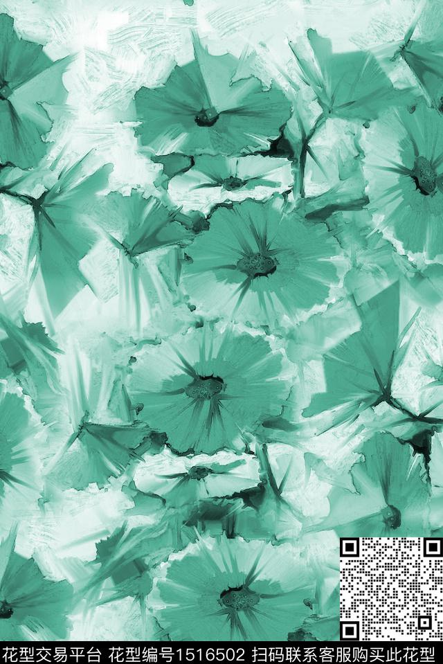 定位花数码华亿平台花卉数码印花华亿平台下载（图片编号: 1516502） - 瓦栏（Walan）