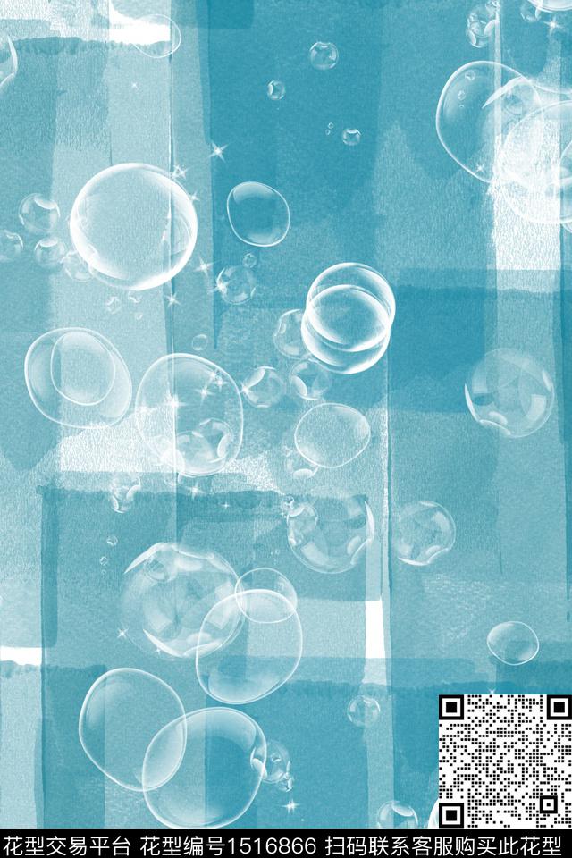 肌理大牌风泡泡数码印花华亿平台下载（图片编号: 1516866） - 瓦栏（Walan）