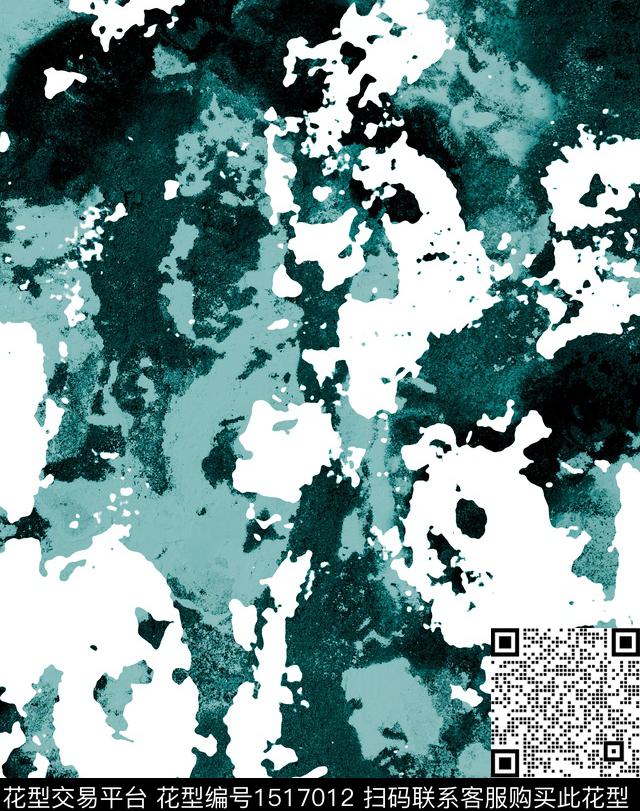 连衣裙肌理女装数码印花华亿平台下载（图片编号: 1517012） - 瓦栏（Walan）