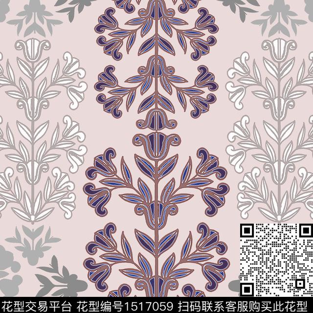 女装民族风传统华亿平台传统印花华亿平台下载（图片编号: 1517059） - 瓦栏（Walan）