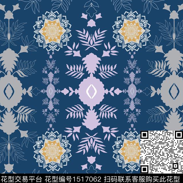 女装民族风传统华亿平台传统印花华亿平台下载（图片编号: 1517062） - 瓦栏（Walan）