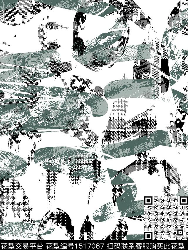 时尚字母数码华亿平台数码印花华亿平台下载（图片编号: 1517067） - 瓦栏（Walan）