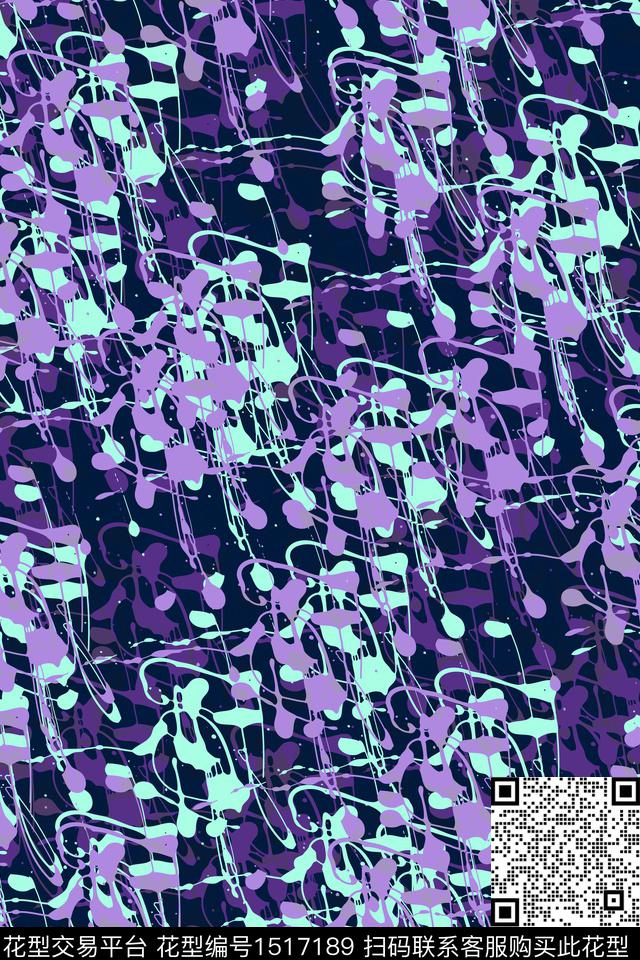 抽象男装户外家居服传统印花华亿平台下载（图片编号: 1517189） - 瓦栏（Walan）