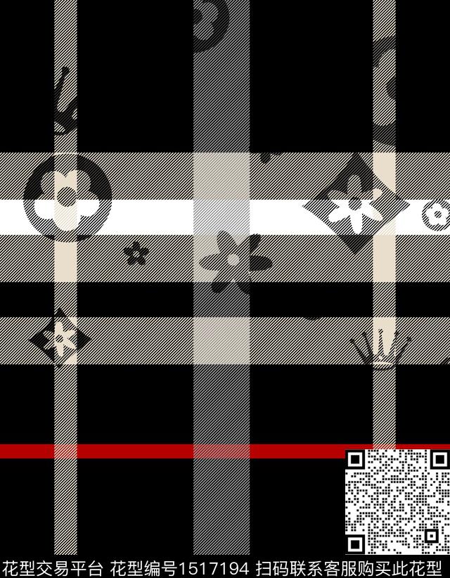 定位花数码华亿平台几何数码印花华亿平台下载（图片编号: 1517194） - 瓦栏（Walan）