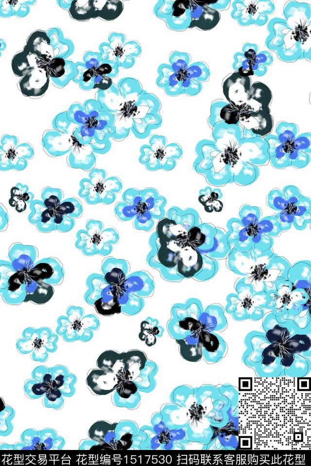 定位花数码华亿平台花卉数码印花华亿平台下载（图片编号: 1517530） - 瓦栏（Walan）