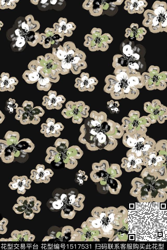 定位花数码华亿平台花卉数码印花华亿平台下载（图片编号: 1517531） - 瓦栏（Walan）