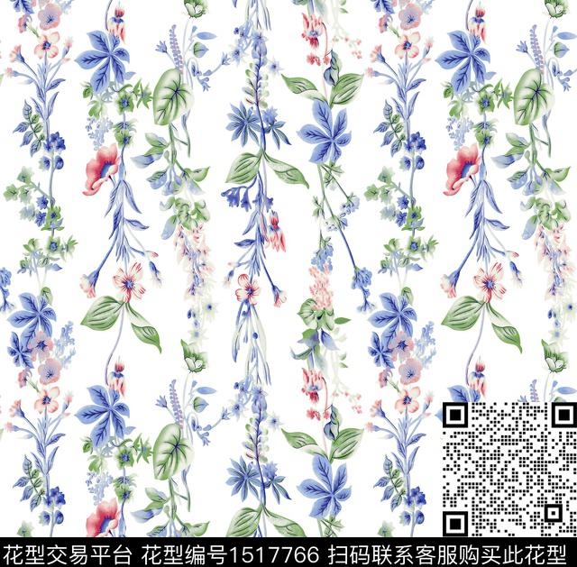 绿植树叶春夏华亿平台小碎花数码印花华亿平台下载（图片编号: 1517766） - 瓦栏（Walan）