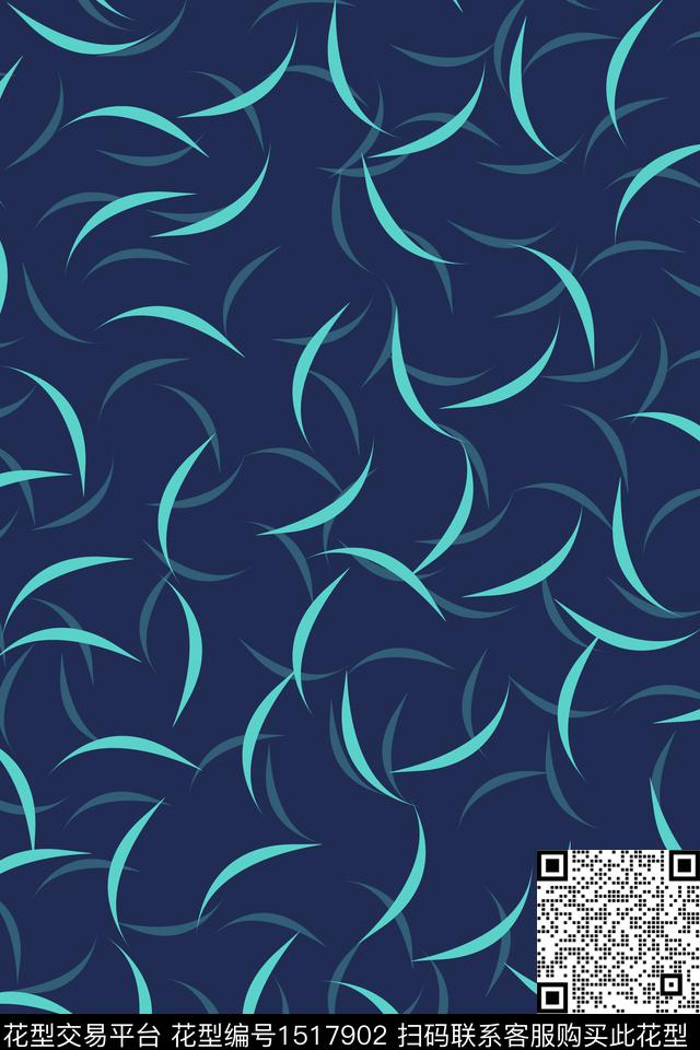 几何简约大牌风传统印花华亿平台下载（图片编号: 1517902） - 瓦栏（Walan）