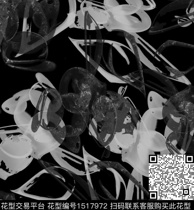 抽象男装数码数码印花华亿平台下载（图片编号: 1517972） - 瓦栏（Walan）