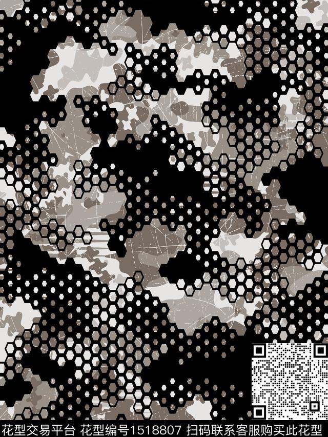 几何数码华亿平台男装数码印花华亿平台下载（图片编号: 1518807） - 瓦栏（Walan）