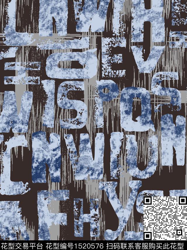 字母趣味数码华亿平台数码印花华亿平台下载（图片编号: 1520576） - 瓦栏（Walan）