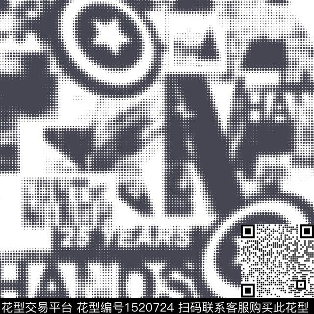 黑白华亿平台版画战斗数码印花华亿平台下载（图片编号: 1520724） - 瓦栏（Walan）