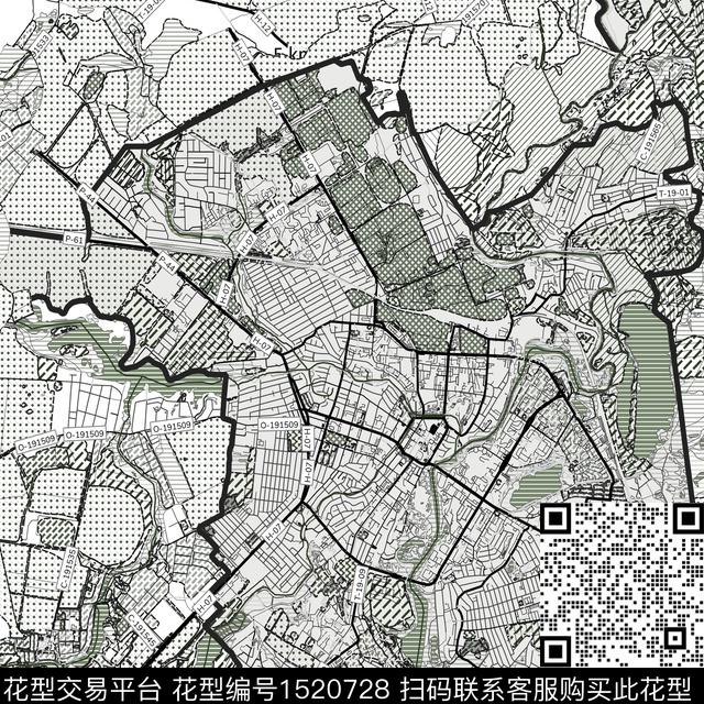 地图字母黑白华亿平台数码印花华亿平台下载（图片编号: 1520728） - 瓦栏（Walan）