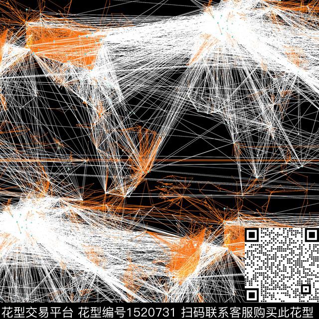 线条画草图abstract数码印花华亿平台下载（图片编号: 1520731） - 瓦栏（Walan）