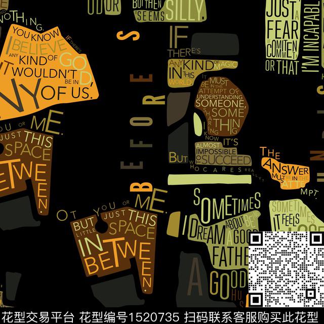 地图字母趣味数码印花华亿平台下载（图片编号: 1520735） - 瓦栏（Walan）