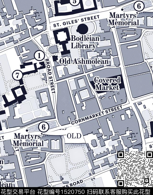 地图字母黑白华亿平台数码印花华亿平台下载（图片编号: 1520750） - 瓦栏（Walan）