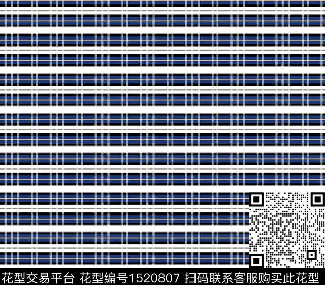 几何格子大牌风传统印花华亿平台下载（图片编号: 1520807） - 瓦栏（Walan）