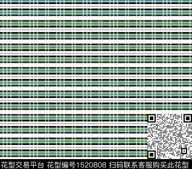 几何格子大牌风传统印花华亿平台下载（图片编号: 1520808） - 瓦栏（Walan）