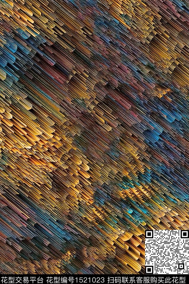 肌理纹理抽象数码印花华亿平台下载（图片编号: 1521023） - 瓦栏（Walan）