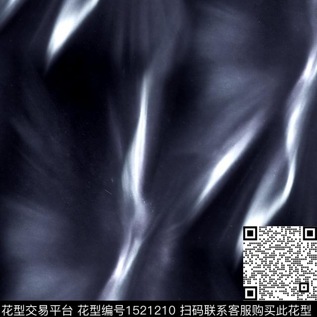 黑底花卉渐变肌理数码印花华亿平台下载（图片编号: 1521210） - 瓦栏（Walan）