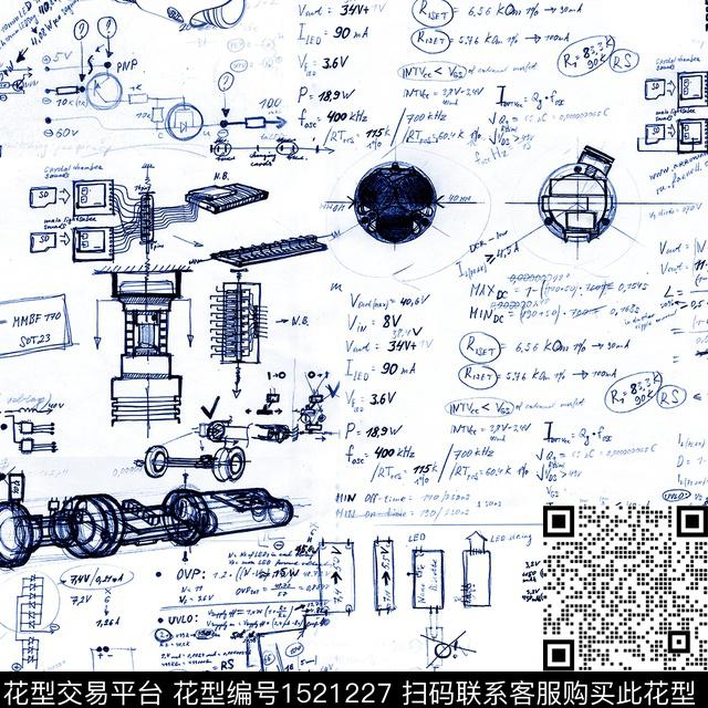 涂鸦黑白华亿平台黑板数码印花华亿平台下载（图片编号: 1521227） - 瓦栏（Walan）