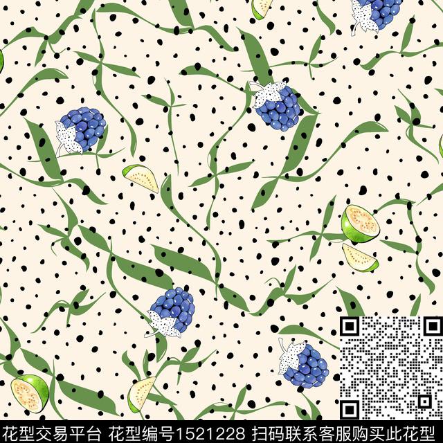连衣裙女装花卉数码印花华亿平台下载（图片编号: 1521228） - 瓦栏（Walan）