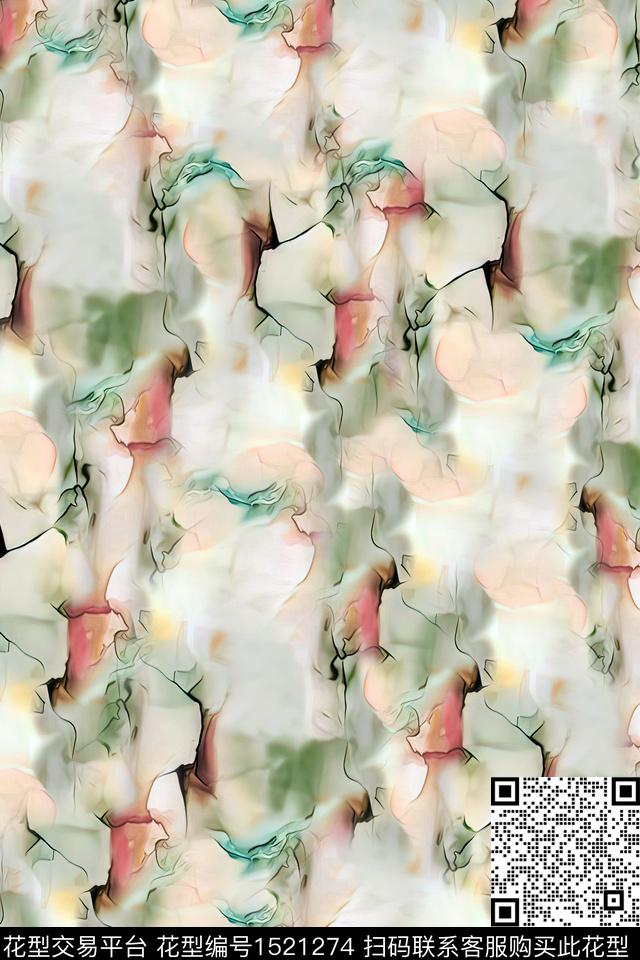 肌理纹理抽象数码印花华亿平台下载（图片编号: 1521274） - 瓦栏（Walan）
