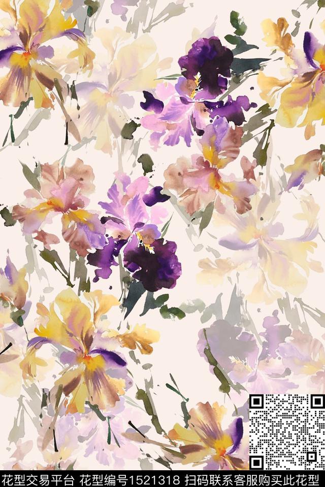 女装春夏华亿平台小清新数码印花华亿平台下载（图片编号: 1521318） - 瓦栏（Walan）